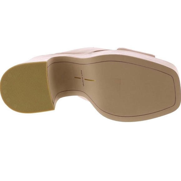 Rare! Dolce Vita Wonder Heels Platform Sandals in Nude/Blush - Picture 4 of 4